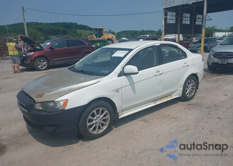 2010 Mitsubishi Lancer Es из США, поврежденный, VIN JA32U2FU0AU002066